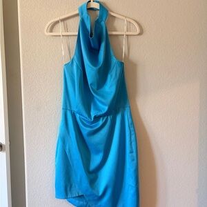Elliatt Vibrant Blue Asymmetrical Dress